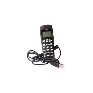  VoIP USB Phone w/LCD Display (Black) Electronics