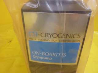 CTI Cryogenics ON BOARD IS 8F Cryopump 0190 19390 refurbished  