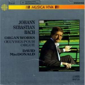  Organ Works Bach, David Macdonald Music