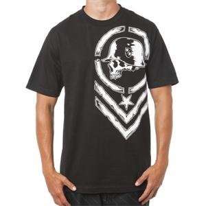  Metal Mulisha Youth Edge T Shirt   Small/Black Automotive