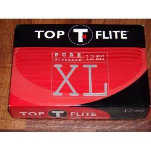  Top Flite Pure Distance XL Golf Balls (Box of 12 Golf Balls 