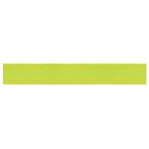  Pack of 6 Lime Green w/Yellow Stripe Spring Wedding Wired 