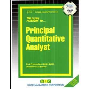  Principal Quantitative Analyst (Career Examination 