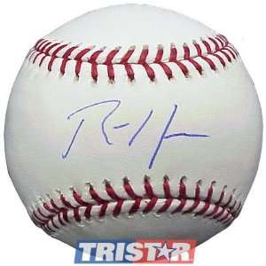 Rich Harden Autographed MLB Baseball 