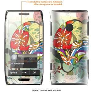   Decal Skin STICKER for Nokia X7 case cover X7 111 Electronics