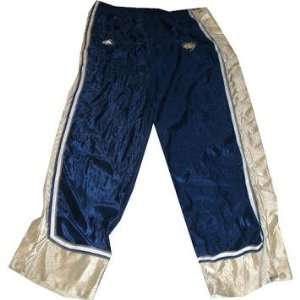 Basketball Navy/Gold Warm Up Pants   Mens College Other Apparel 