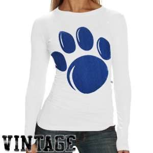  My U Penn State Nittany Lions Ladies White Gigantor Vintage 