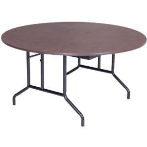 Round Plywood Core Folding Table Wishbone Leg (72)