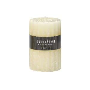  Root Candles Unscented ArborRidge Pillar Candle, 3 Inch by 