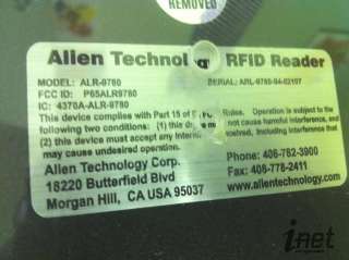 Alien ALR 9870 RFID Reader Kit, Alien ALR 9610 BC Antenna USED ONCE 
