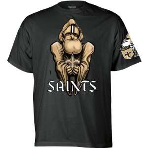  Reebok New Orleans Saints Sir Saint Short Sleeve T Shirt 