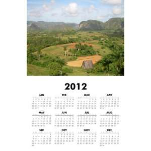  Cuba   Landscape 2012 One Page Wall Calendar 11x17 inch on 