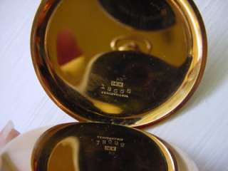 Antique Vacheron & Constantin Pocket Watch 14k Gold 17J  