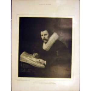 Portrait Coppenol Rembrandt Painting Fine Art 1901