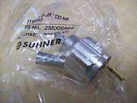 Suhner 11N 50 3 29/133NE Straight Cable Plug, New  
