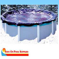 12x24 Oval Swimming Pool Above Ground Winter Cover 8 YR  