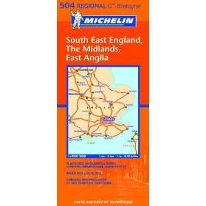  South East England, the Midlands, East Anglia (Regional Map 