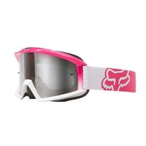   Fox   Main MX Goggle   Pink to White Fade/Dark Grey Lens Sports
