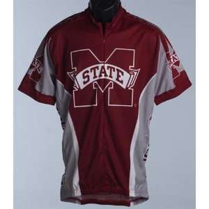 Mississippi State Bulldogs Cycling Jersey  Sports 