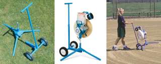Simply Tilt and Roll Moving your JUGS Super Softball Machine is easy 