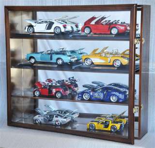 18 Scale Diecast Display Case Cabinet Wall Rack Shelf  