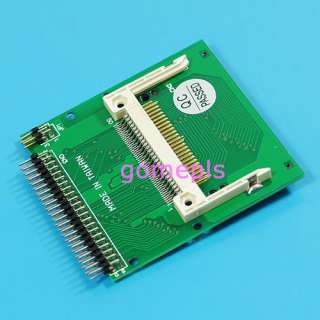 DUAL CF Compact flash to 44 pin IDE adapter for laptop pc