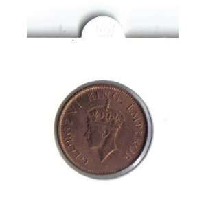  1940 Indian One Quarter Anna 