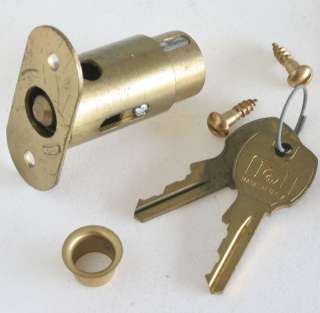 C8143 National Plunger Style Lock Brass Display Lock  
