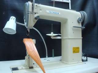 Techsew 810 Industrial Post Roller Foot Sewing Machine  