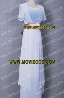 Titanic Rose White Dress Costume * Taillor Made High Quality Free 