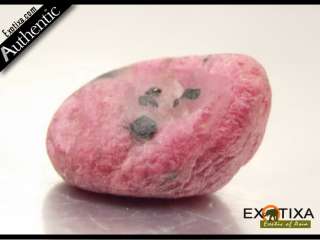 61ct. Natural Tumble Red Ruby Zoisite Gem Stone#rs85  