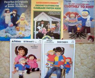 Cabbage Patch Doll Knitting Crochet Patterns & Books  