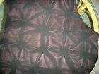 goatskin leather hide suede black distressed 2 sqf 