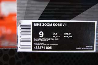Nike Zoom Kobe VII 7 Cloak Invisibility All Star Galaxy Big Bang 