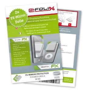 com 2 x atFoliX FX Mirror Stylish screen protector for Motorola W180 
