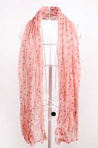   New Fashion Winter Cotton Warm Women Scarf Wraps pink 67*30  