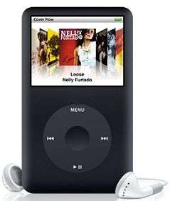 New Apple iPod 6th Gen Video Classic Black 160 GB 160GB  Extras 
