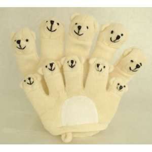  Funny Fingers Polar Bear Toys & Games