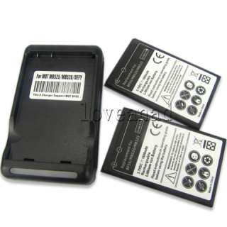   battery + dock charger for Motorola MB525,MB520,Defy,Bravo  