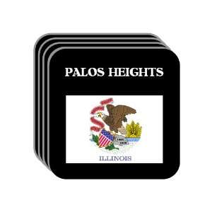  US State Flag   PALOS HEIGHTS, Illinois (IL) Set of 4 Mini 