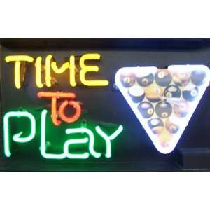  Time to Play Sign