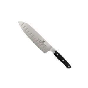 CIA Masters Collection 7 Inch Hollow Edge Santoku Knife  