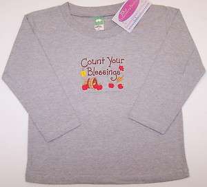 Count Your Blessings Thanksgiving Shirt Toddler Infant  