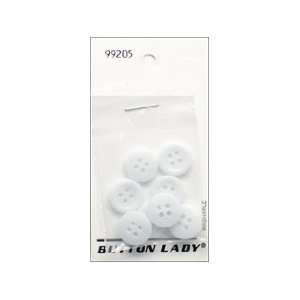  JHB Button Lady Buttons Light Blue 1/2 8 pc (6 Pack) Pet 