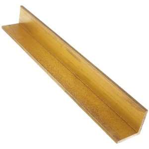 Brass 385 Extruded Angle, Half Hard Temper, ASTM B455, 0.06 Thick, 3 