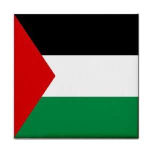 Palestine Flag Tile Trivet