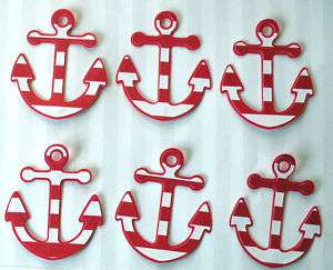 12 NAUTICAL ANCHOR DIE CUTS *MAKING CARDS? LAYERED  