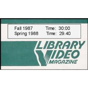 ALA Presents Library Video Magazine Fall 1987 / Spring 1988 (Stories 