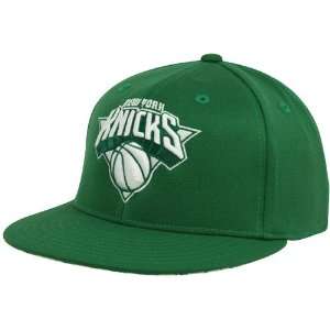 NBA adidas New York Knicks Kelly Green St. Patricks Day Flat Bill 210 