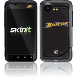  Anaheim Ducks Solid Background skin for HTC Droid 